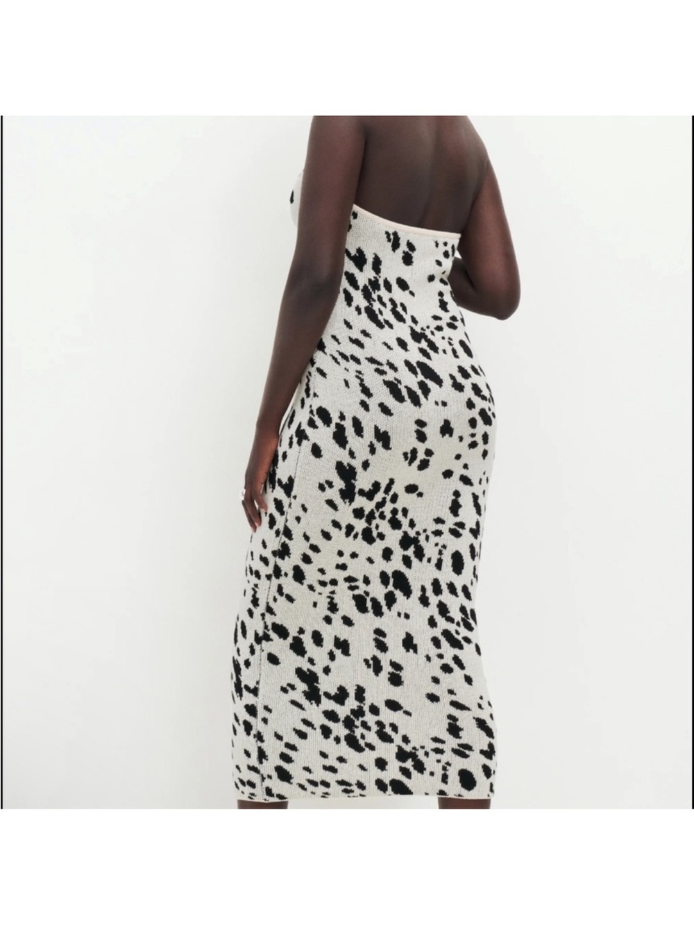 NWT Reformation Parry Cotton Knit Halter Dress size Large - Picture 3 of 12